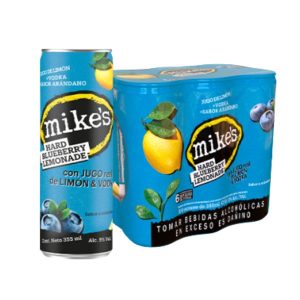 Mike's Arándano Bebida Alcohólica 355ML - Pack [6 Latas]