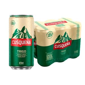 Cerveza Cusqueña Trigo 473ML - Pack (6 Latas)